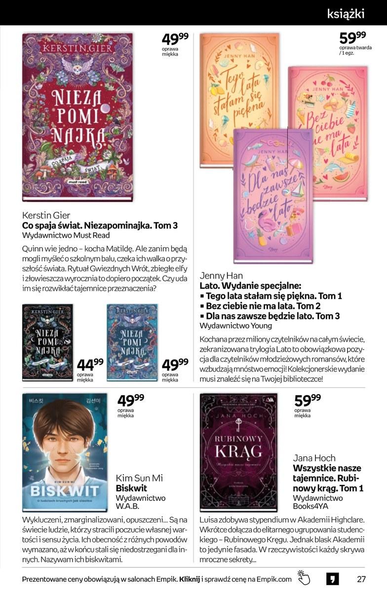 Gazetka promocyjna empik str. 27