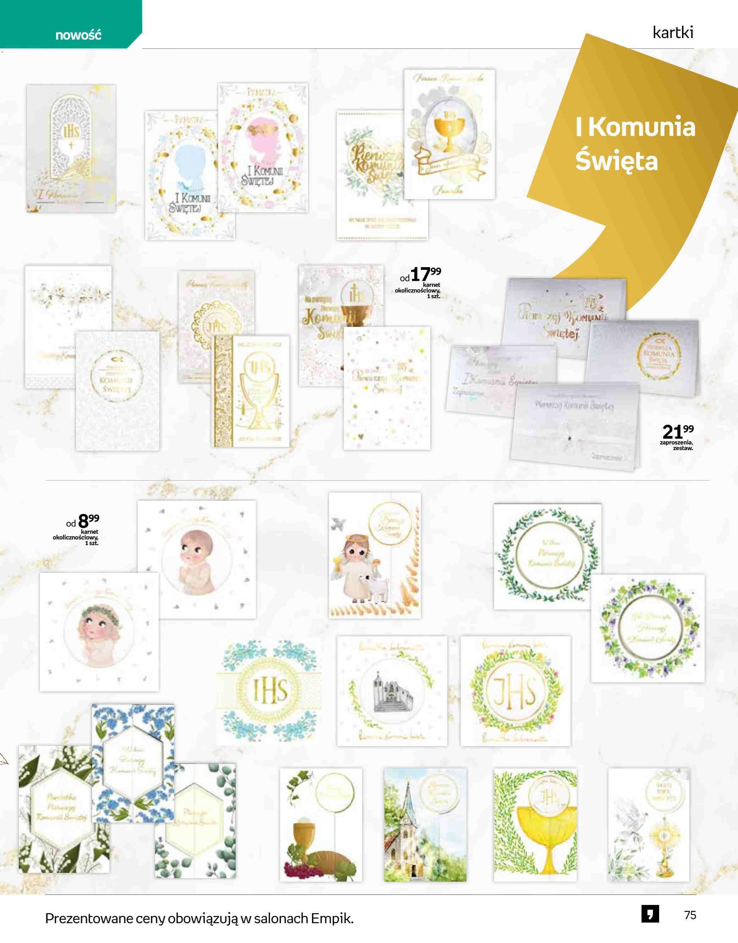 Gazetka promocyjna empik str. 75