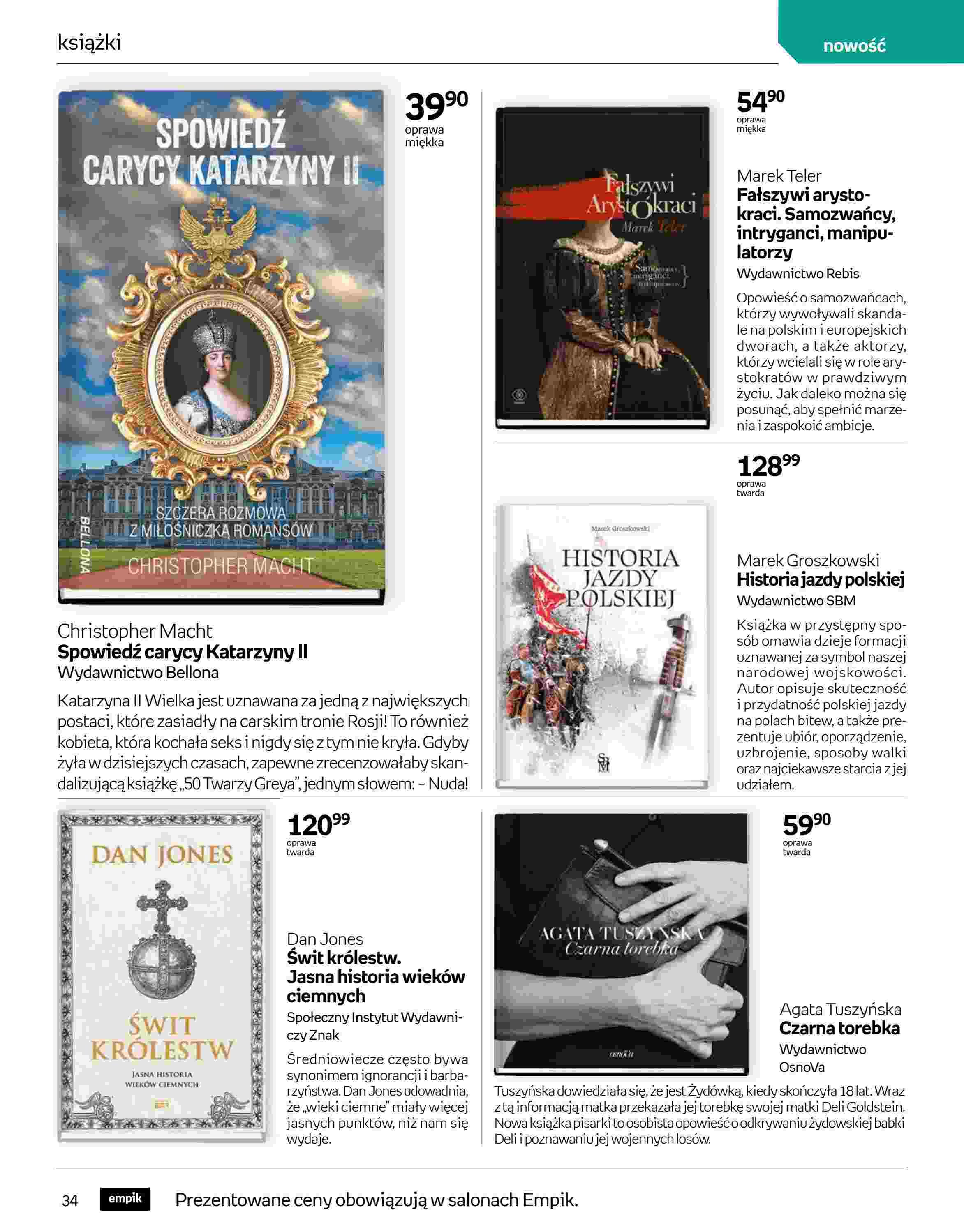 Gazetka promocyjna empik str. 34