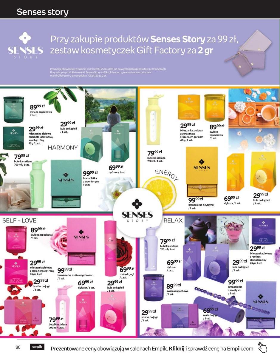 Gazetka promocyjna empik str. 80