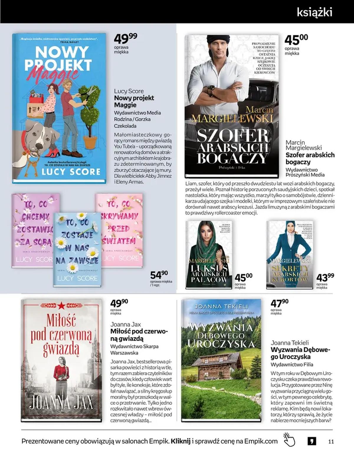 Gazetka promocyjna empik str. 11