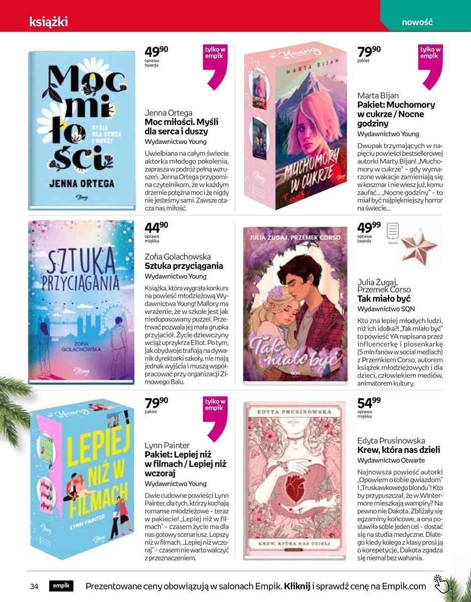 Gazetka promocyjna empik str. 34
