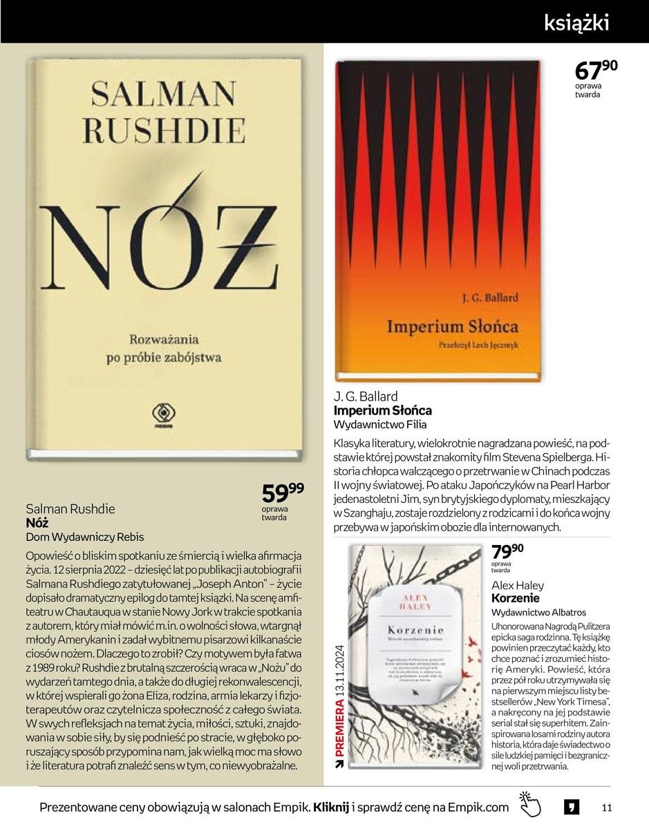Gazetka promocyjna empik str. 11