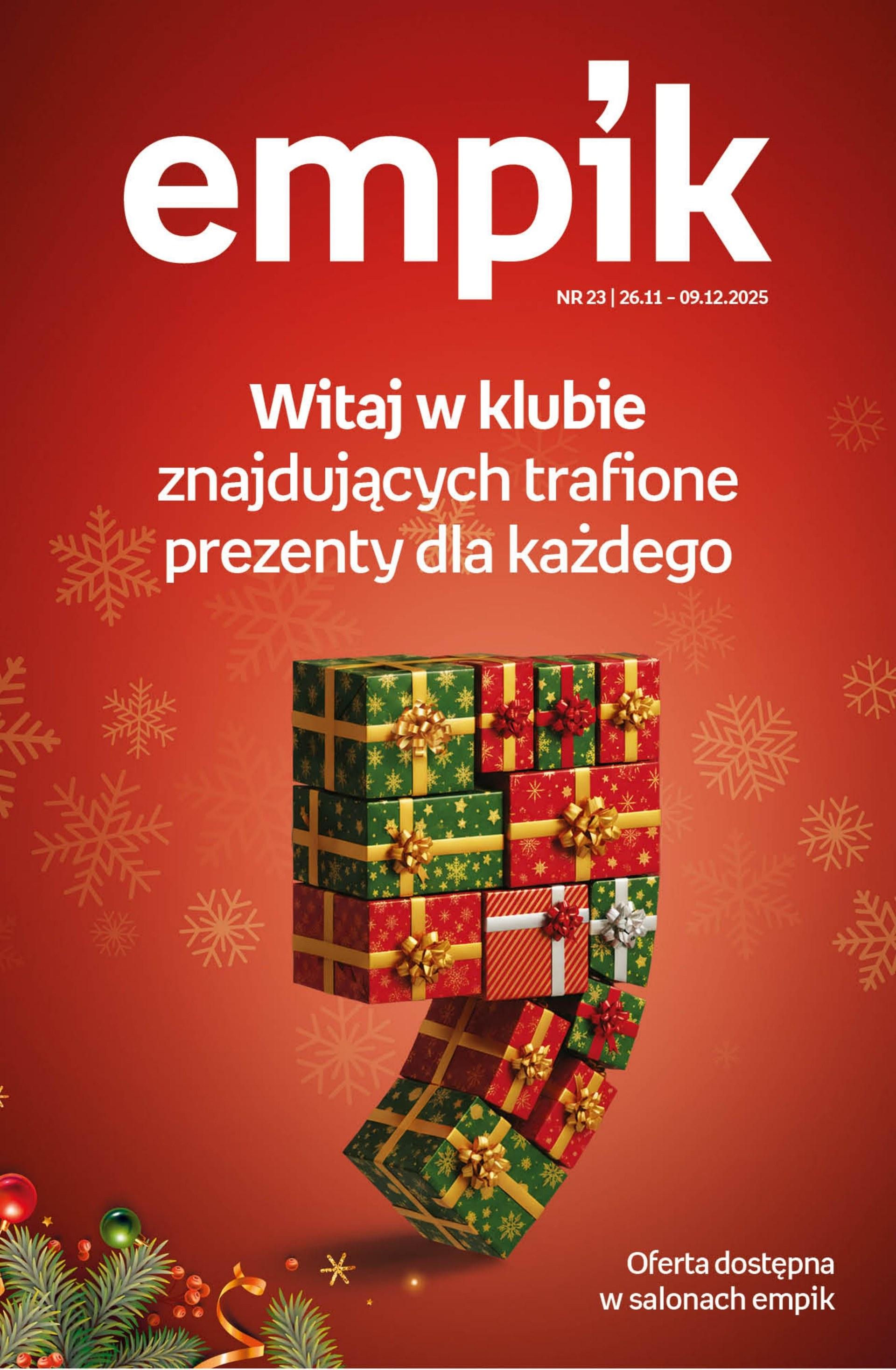 Gazetka promocyjna empik str. 1