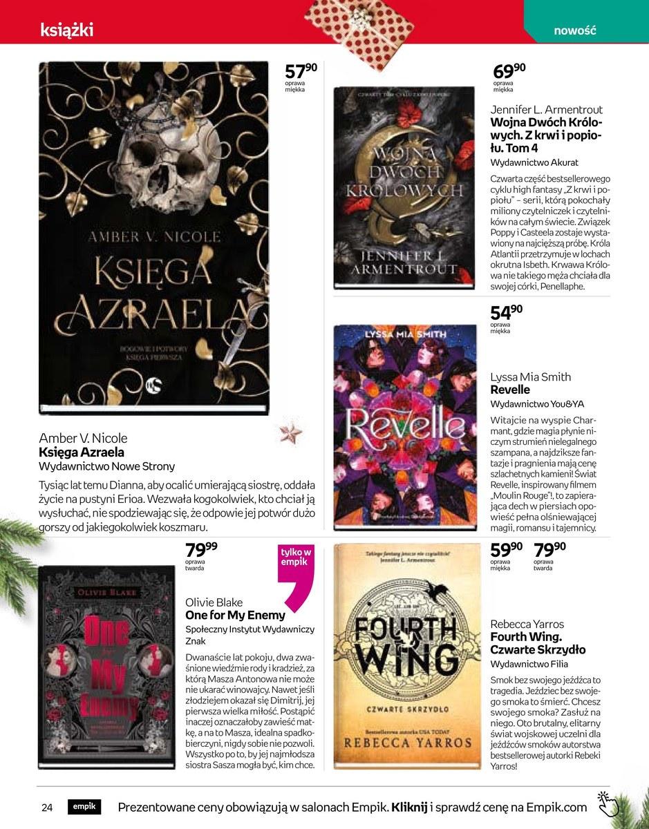 Gazetka promocyjna empik str. 24
