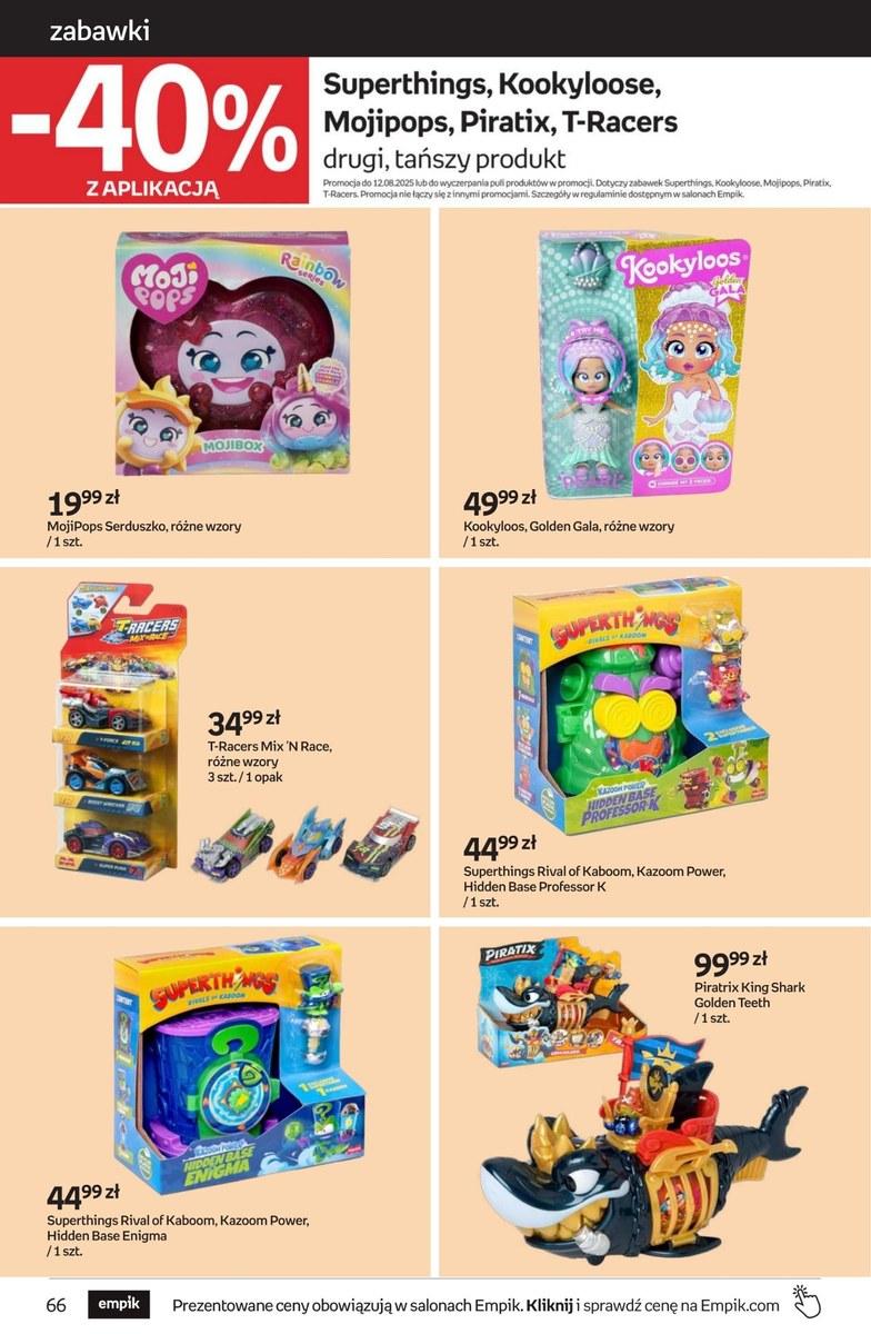 Gazetka promocyjna empik str. 66