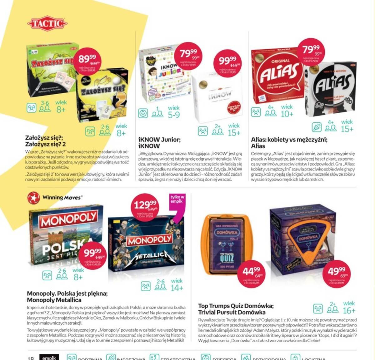 Gazetka promocyjna empik str. 18