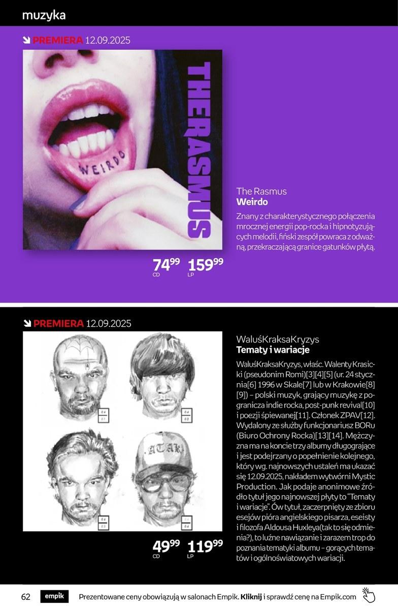 Gazetka promocyjna empik str. 62