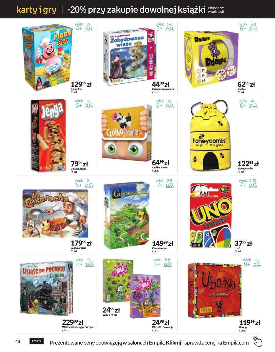 Gazetka promocyjna empik str. 48