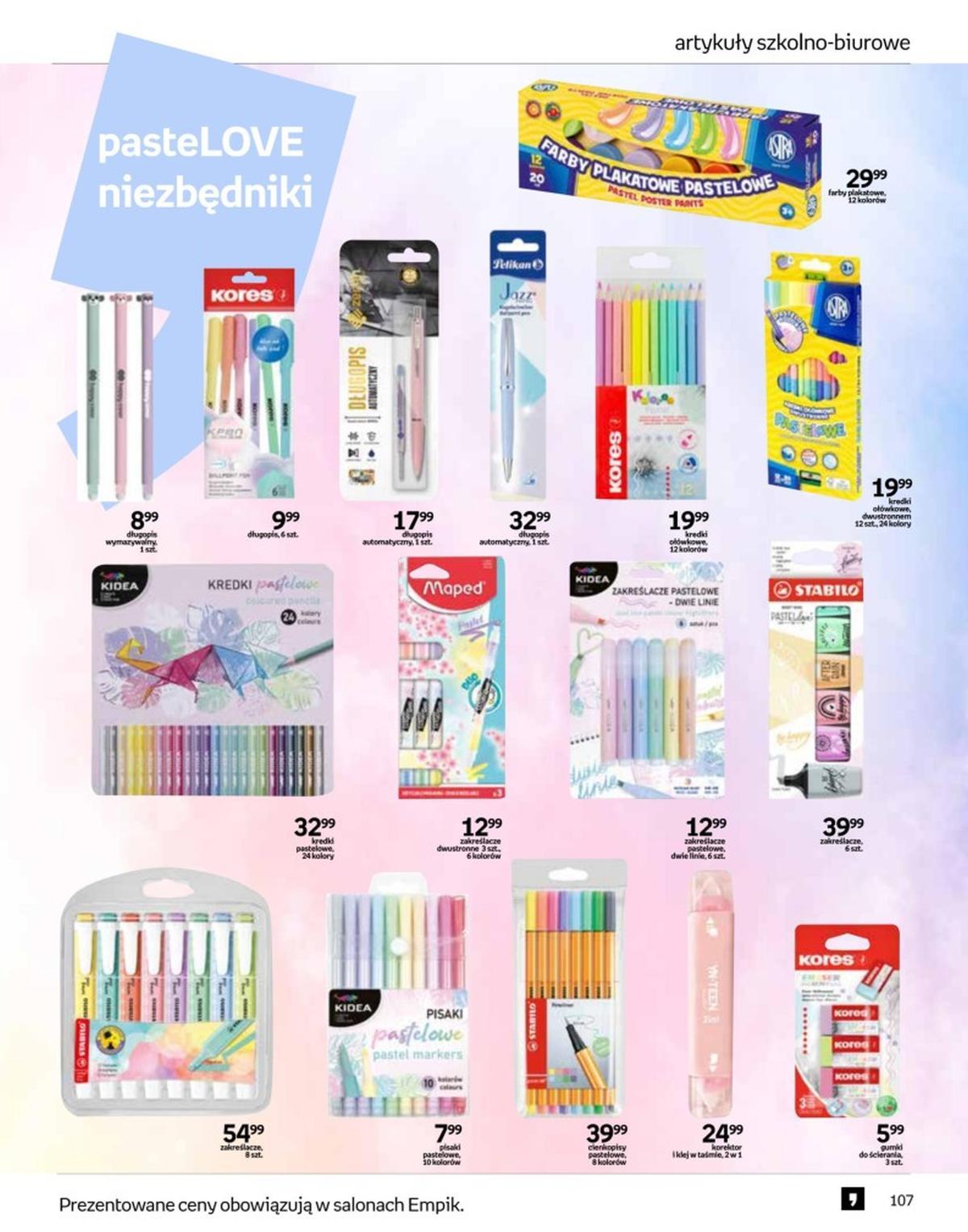 Gazetka promocyjna empik str. 107