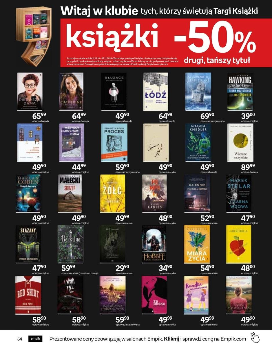 Gazetka promocyjna empik str. 64