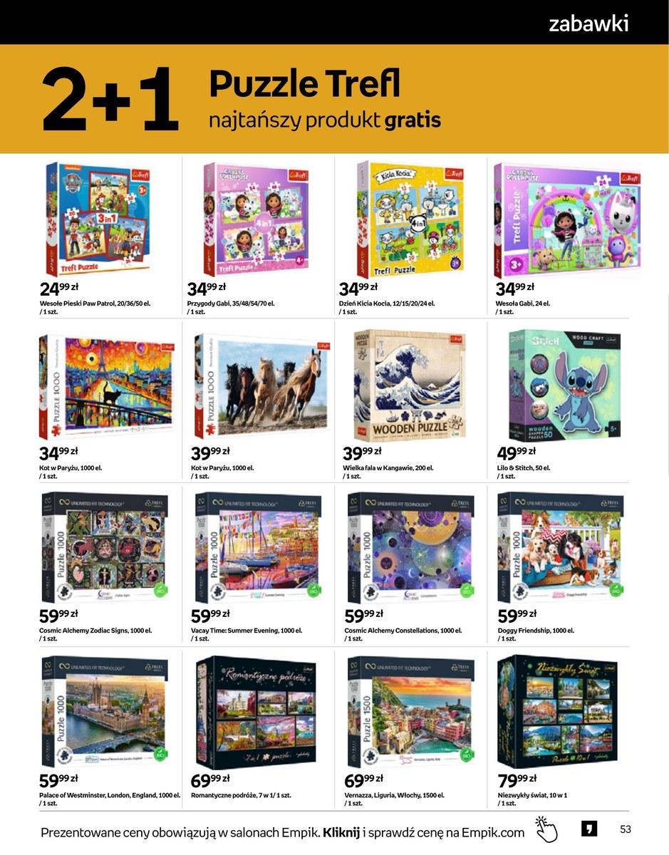 Gazetka promocyjna empik str. 53
