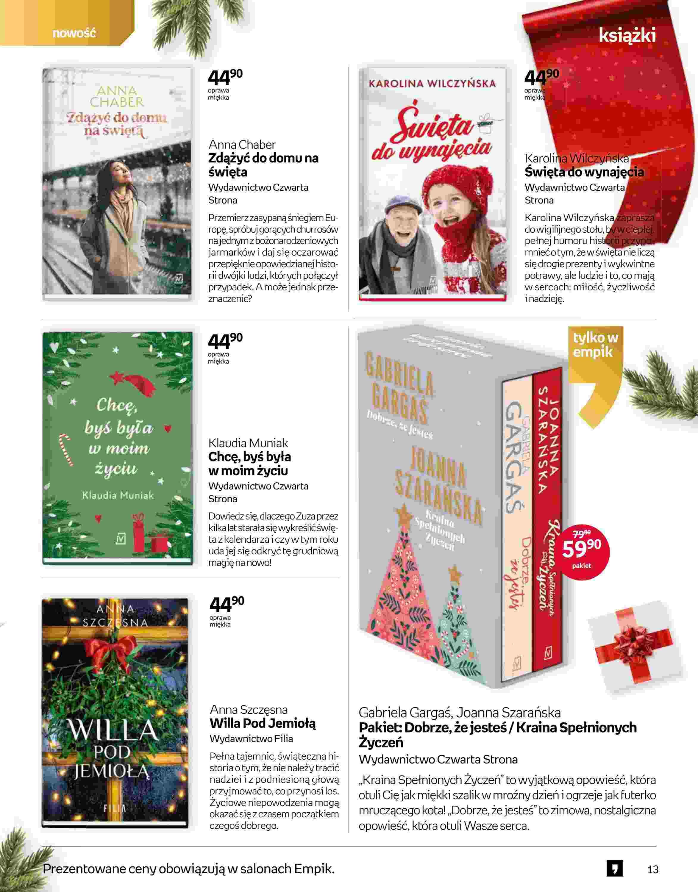 Gazetka promocyjna empik str. 13