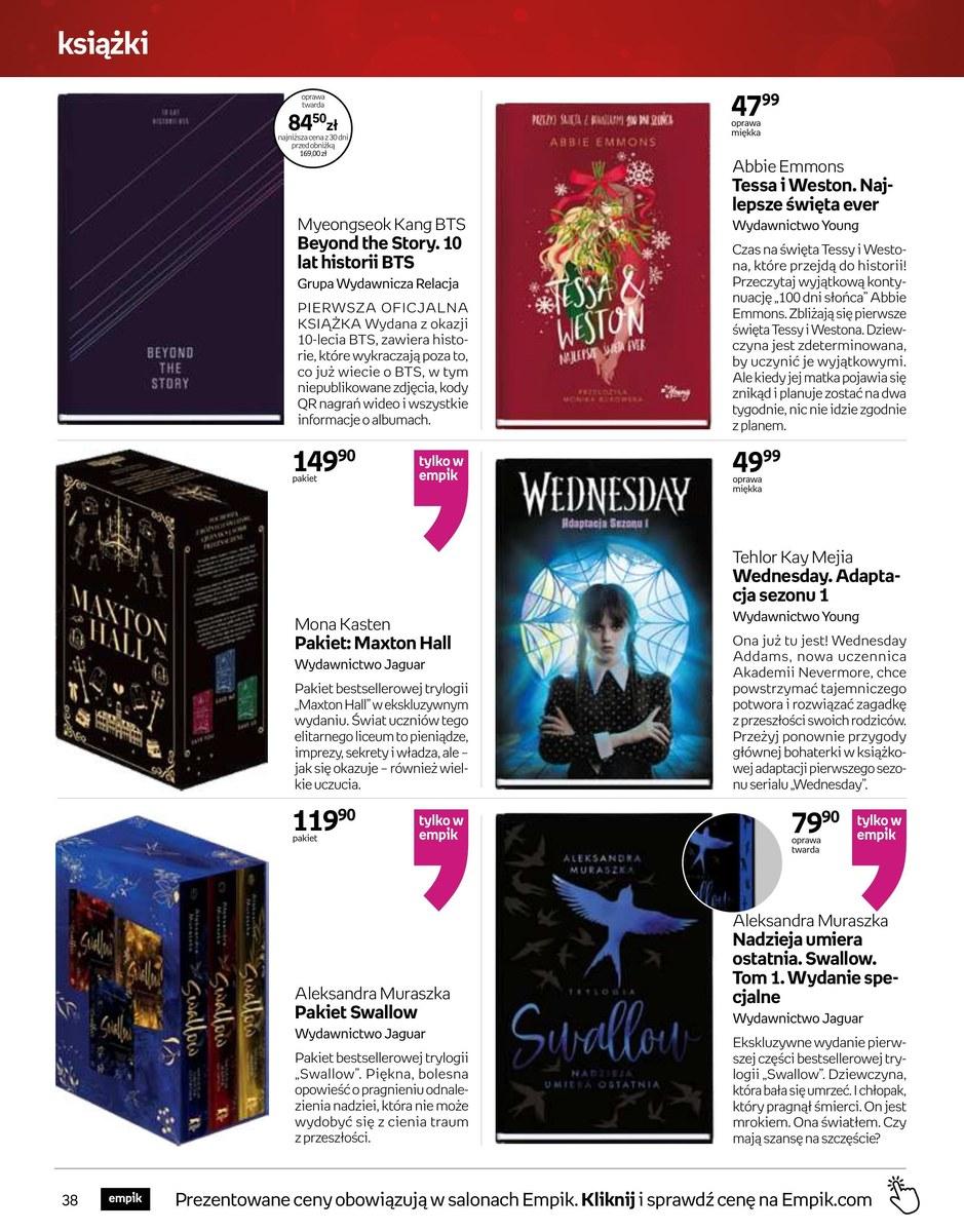 Gazetka promocyjna empik str. 38
