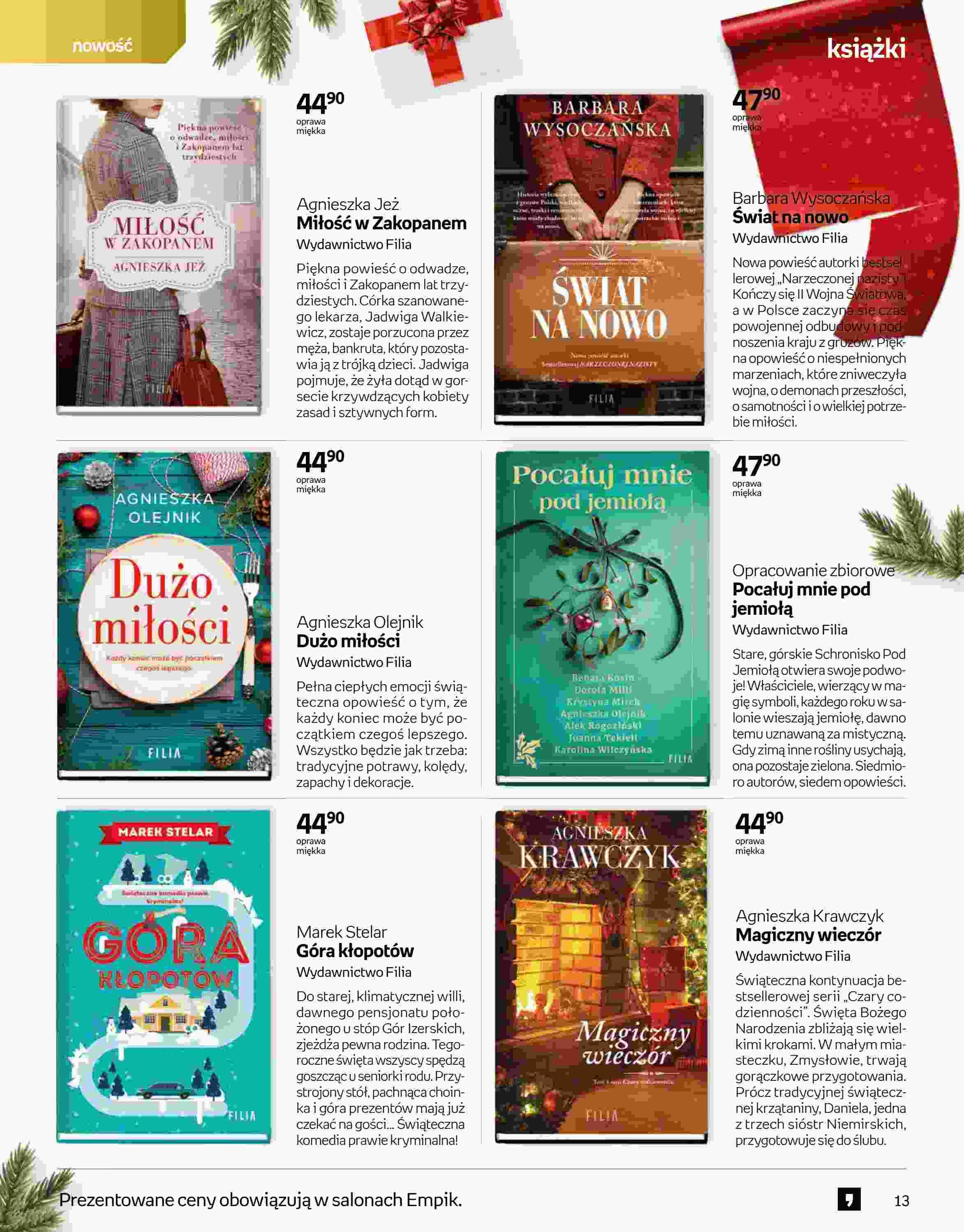 Gazetka promocyjna empik str. 13
