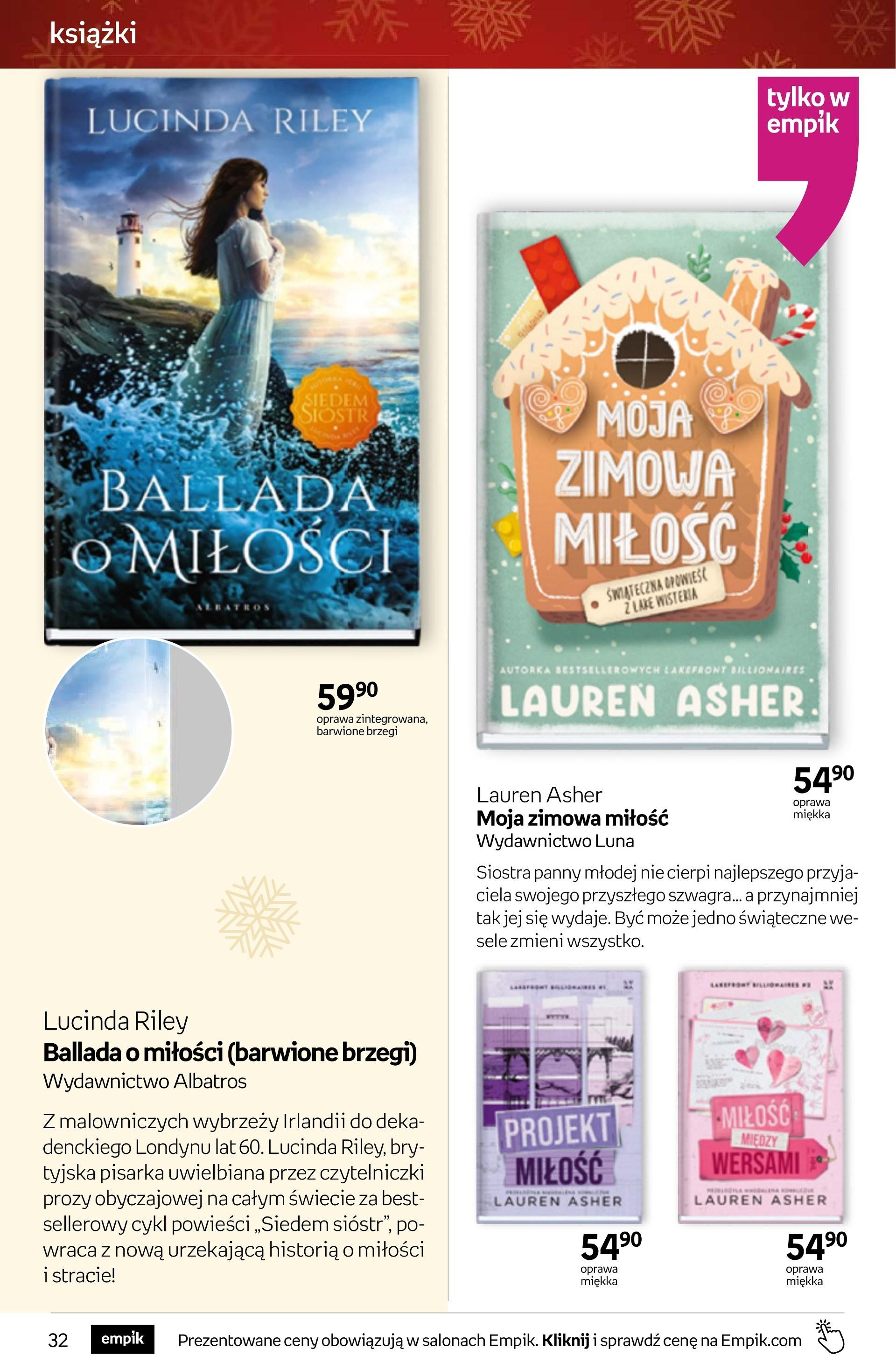 Gazetka promocyjna empik str. 32