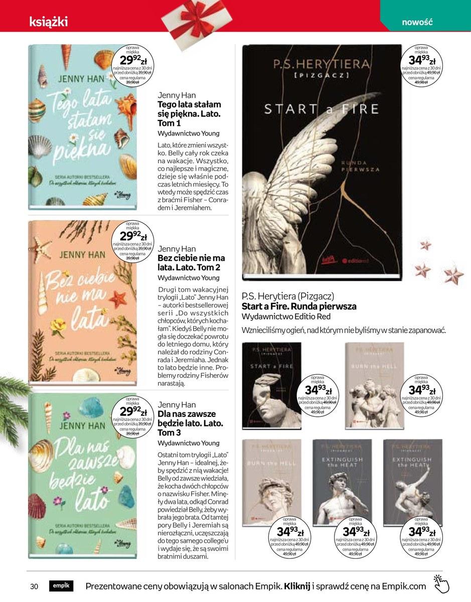 Gazetka promocyjna empik str. 30