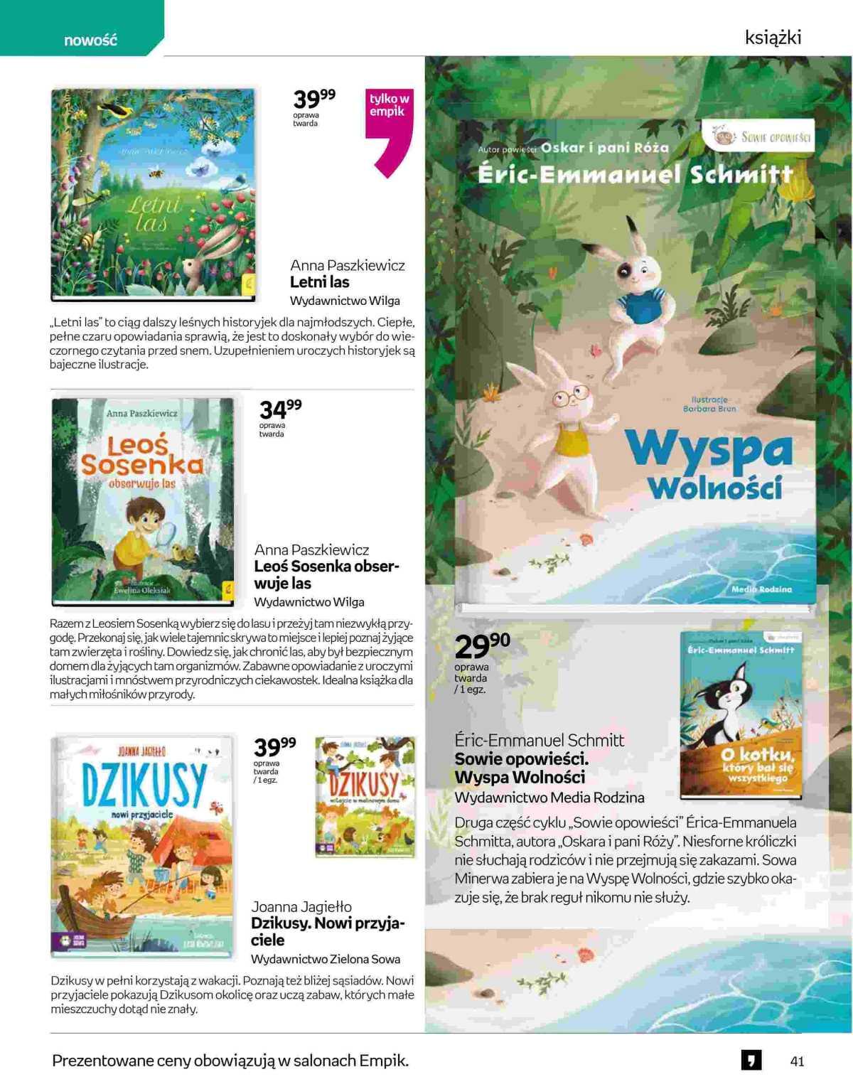 Gazetka promocyjna empik str. 41