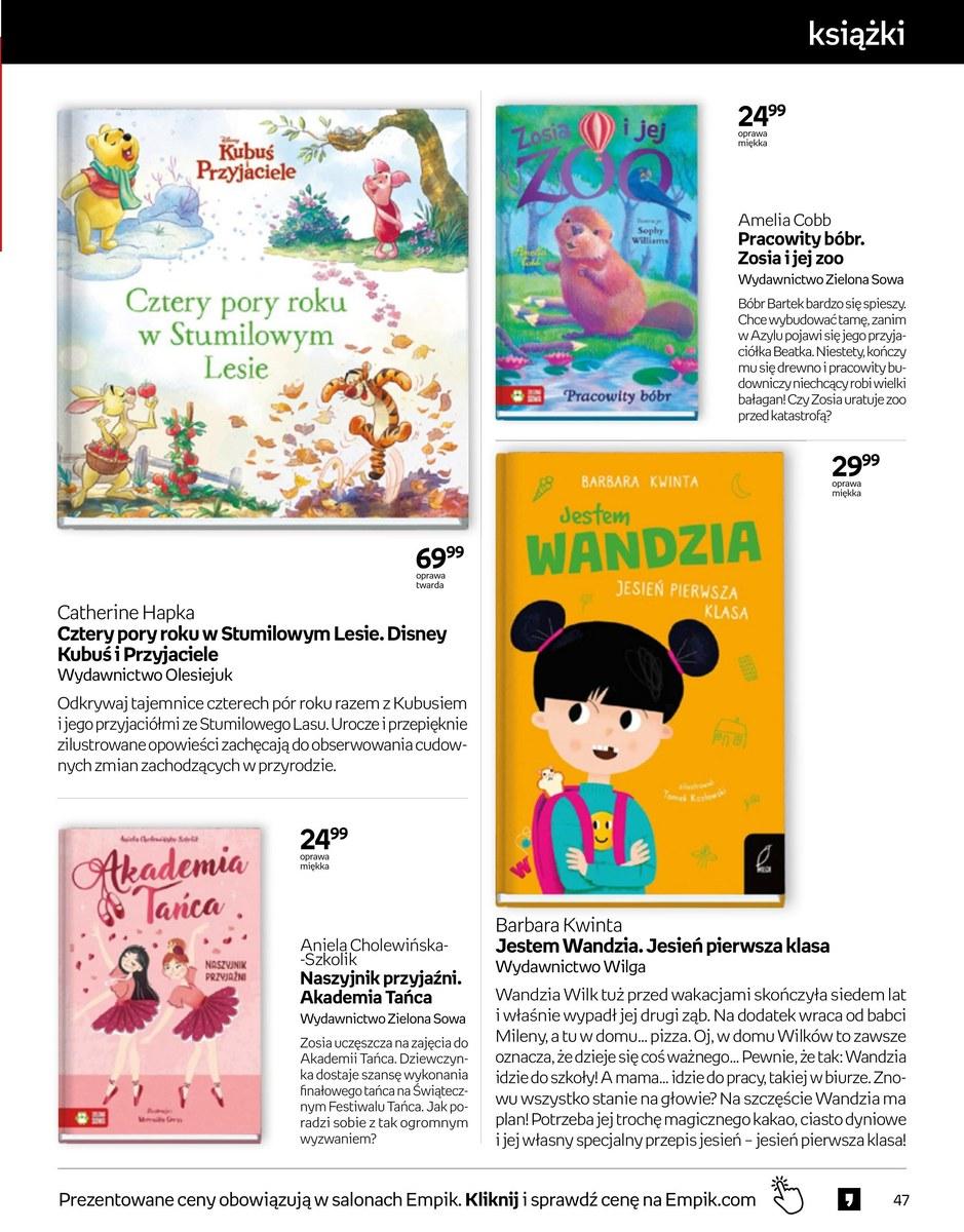 Gazetka promocyjna empik str. 47