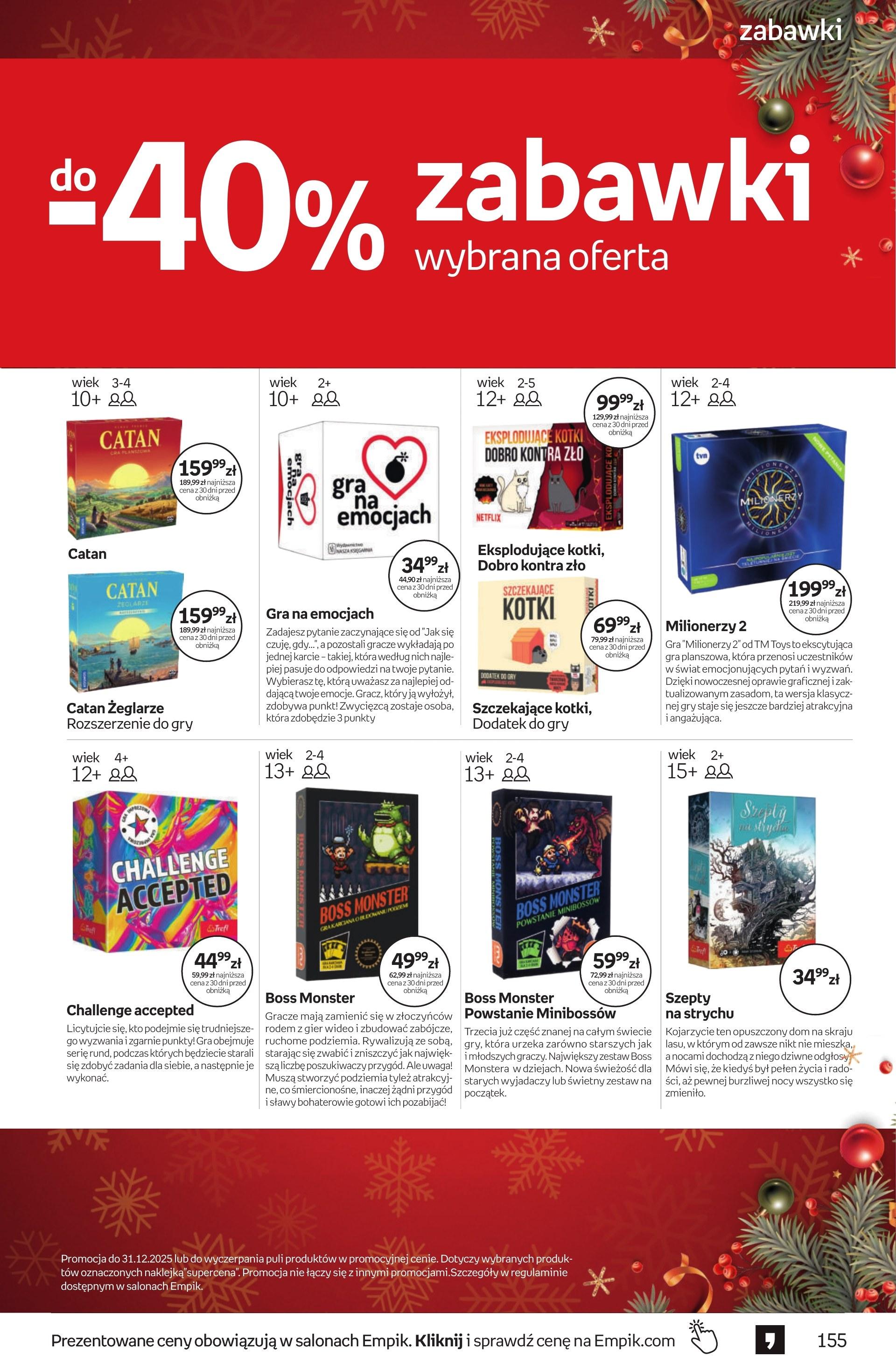 Gazetka promocyjna empik str. 155