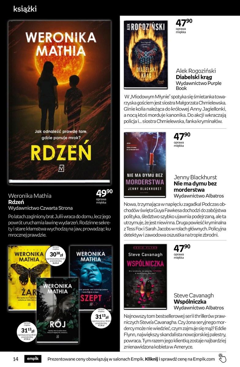Gazetka promocyjna empik str. 14
