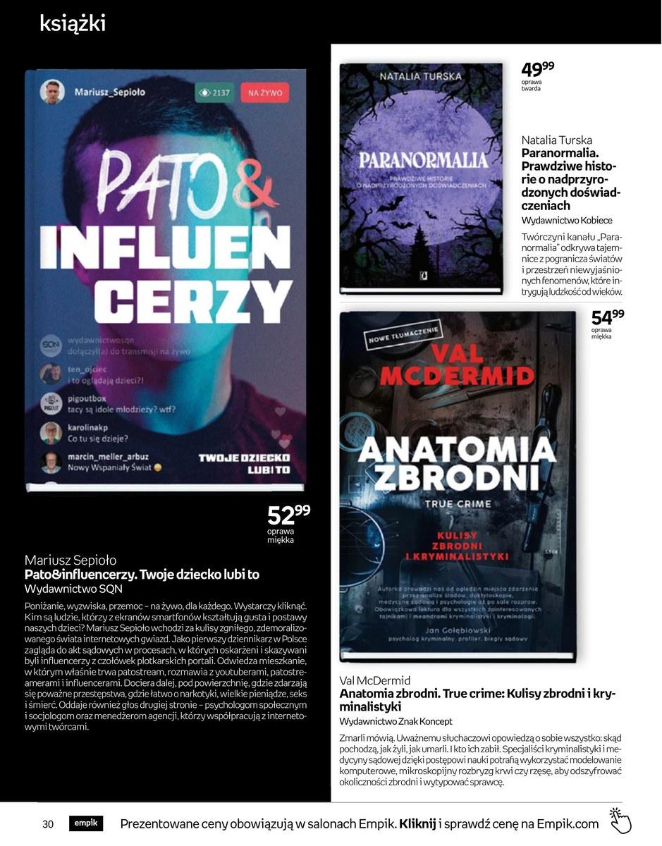 Gazetka promocyjna empik str. 30