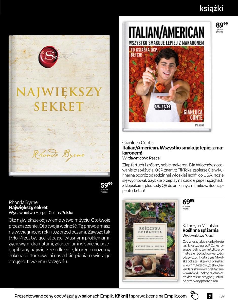Gazetka promocyjna empik str. 37