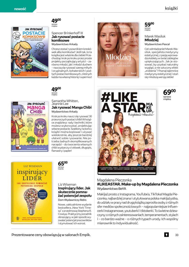 Gazetka promocyjna empik str. 33
