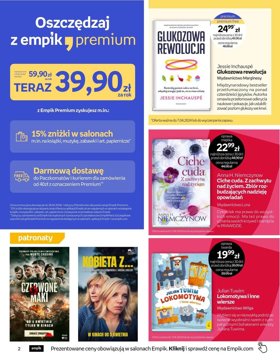 Gazetka promocyjna empik str. 2