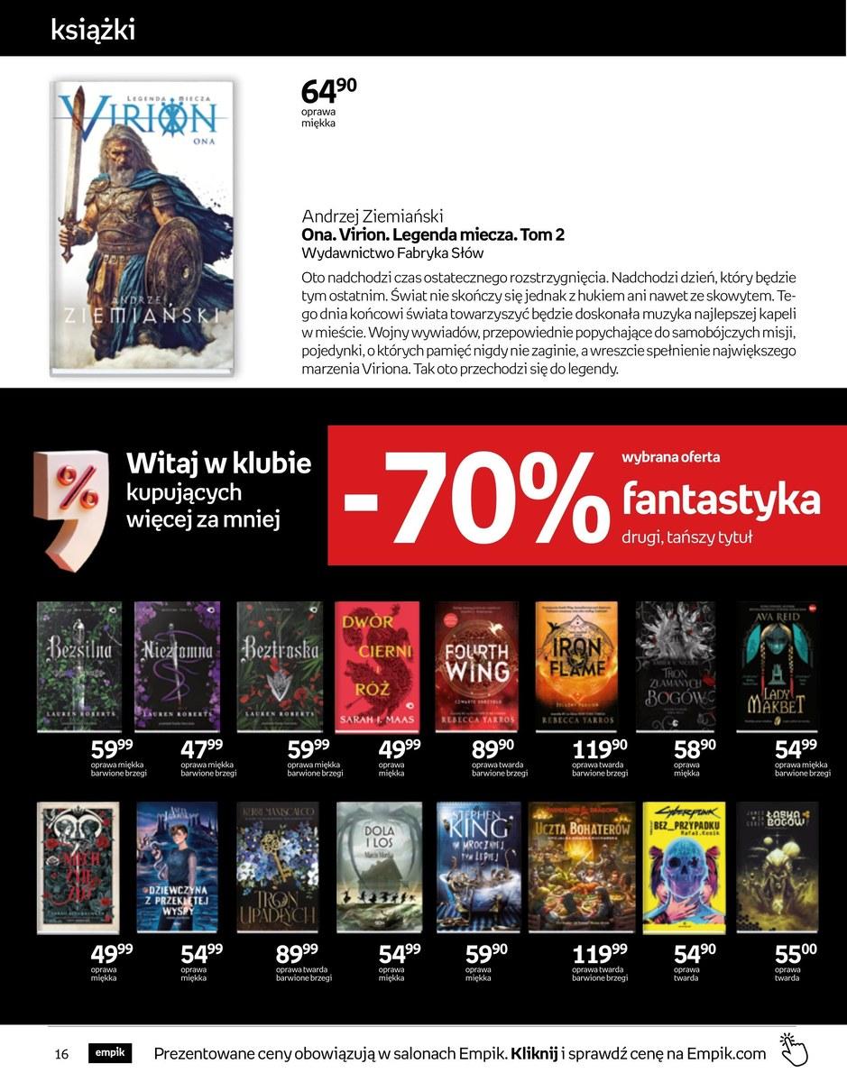 Gazetka promocyjna empik str. 16