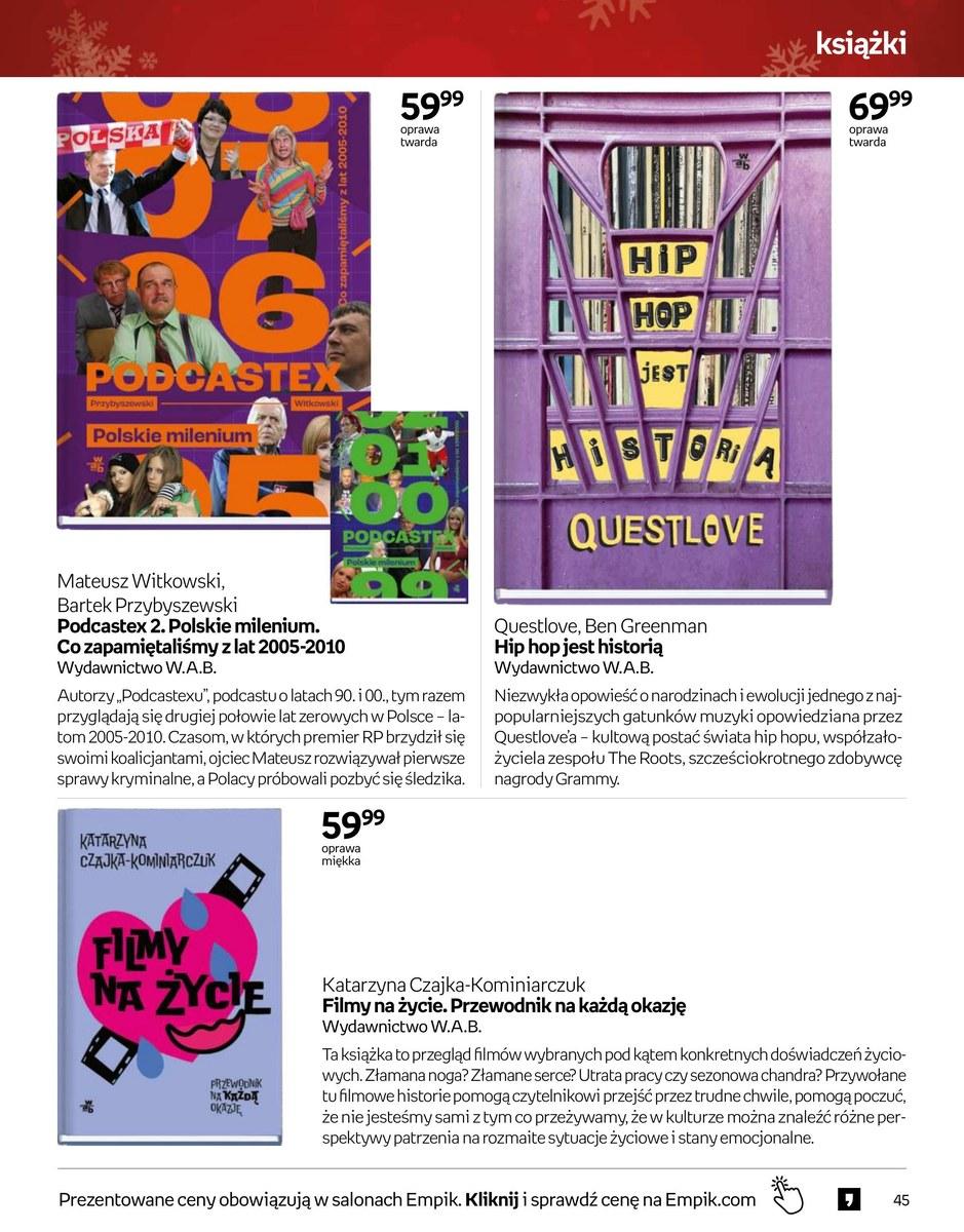 Gazetka promocyjna empik str. 45