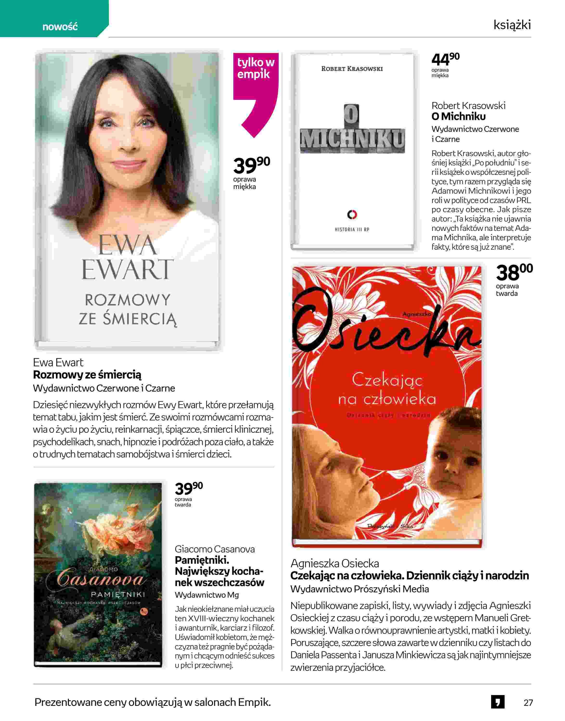 Gazetka promocyjna empik str. 27