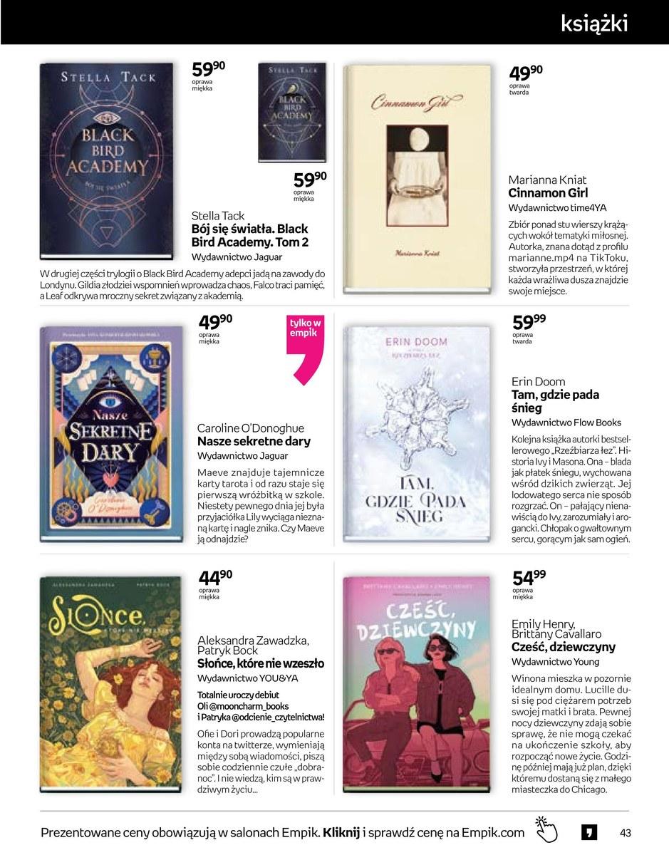 Gazetka promocyjna empik str. 43