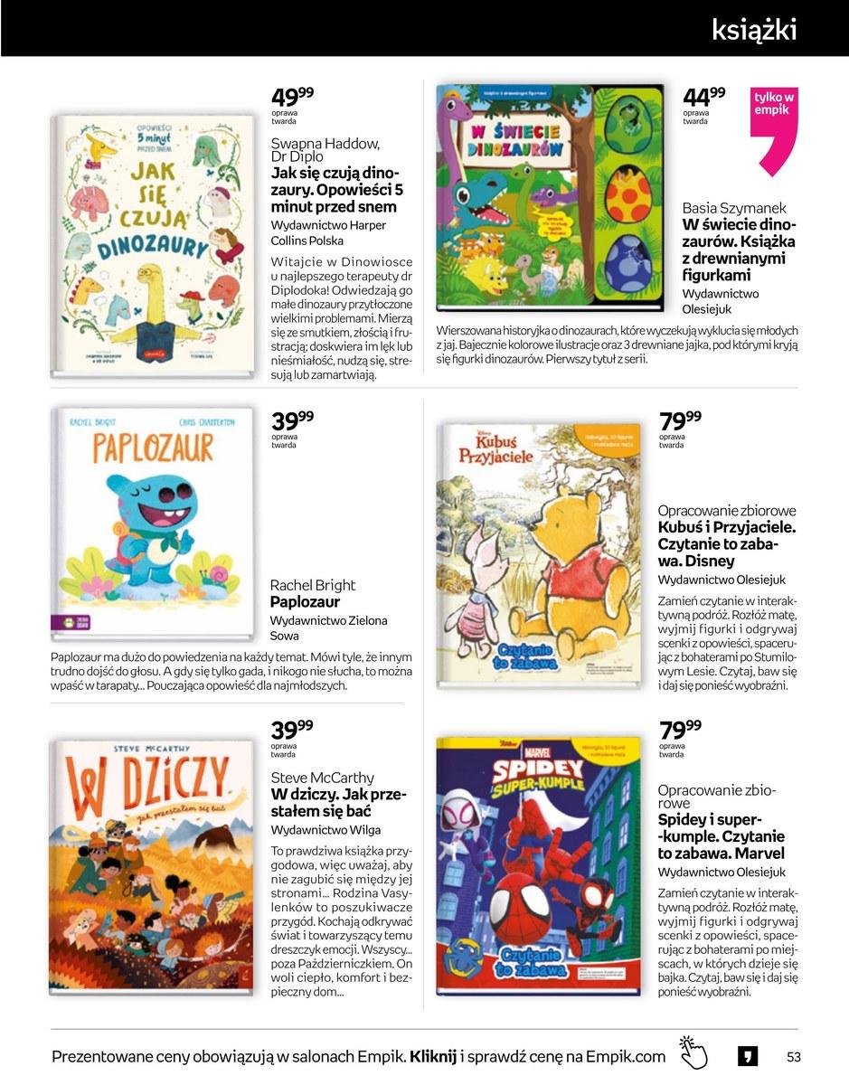 Gazetka promocyjna empik str. 53