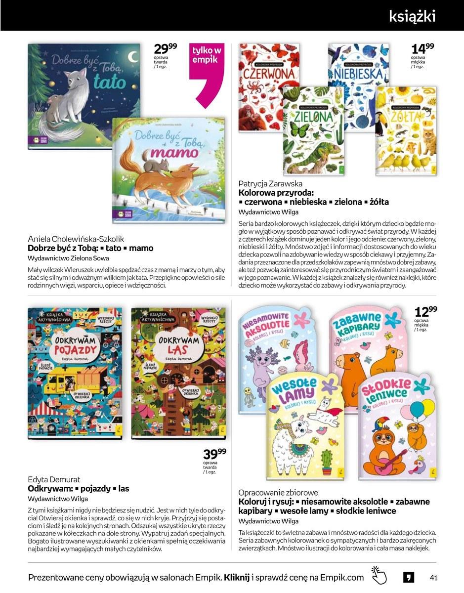 Gazetka promocyjna empik str. 41