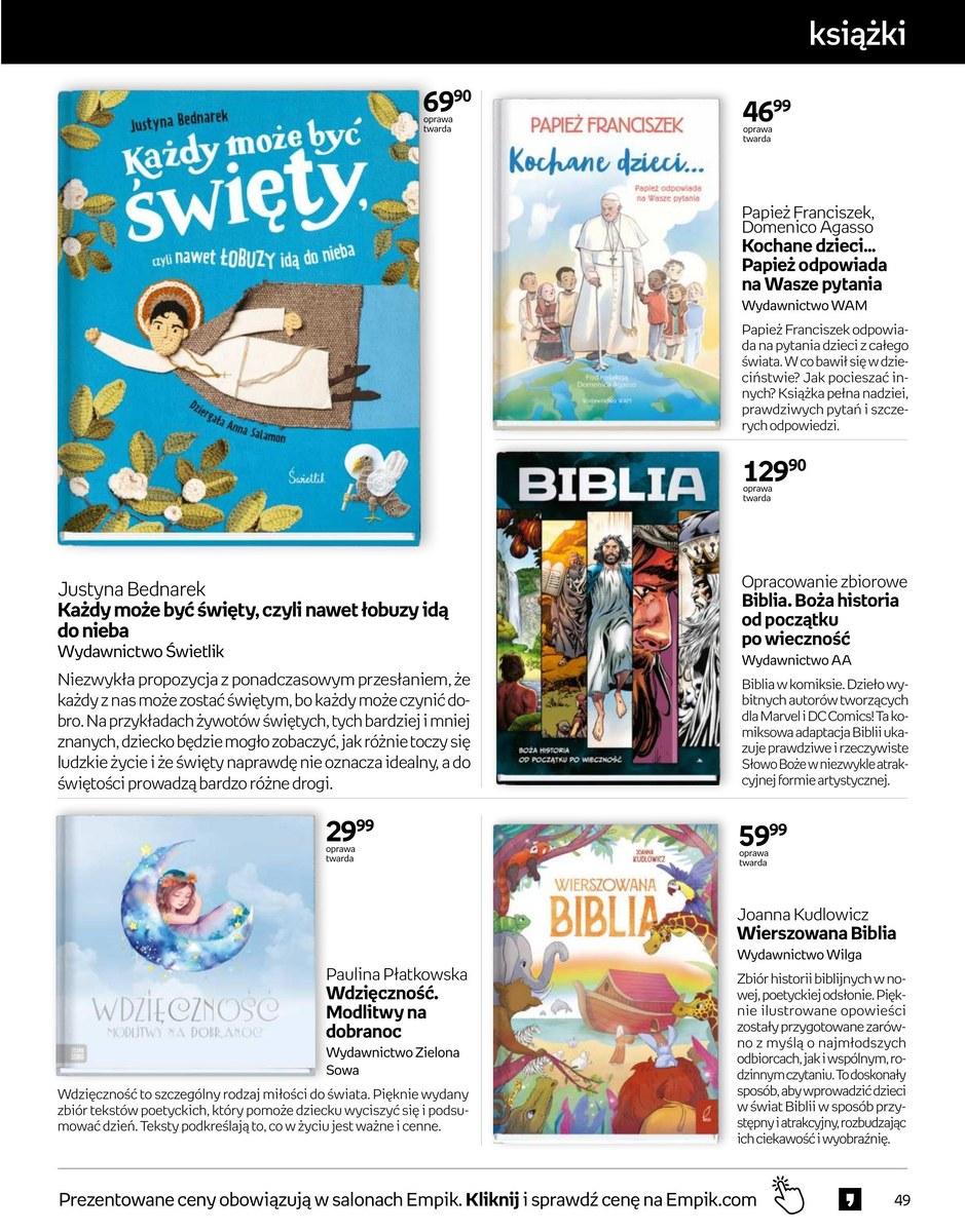 Gazetka promocyjna empik str. 49