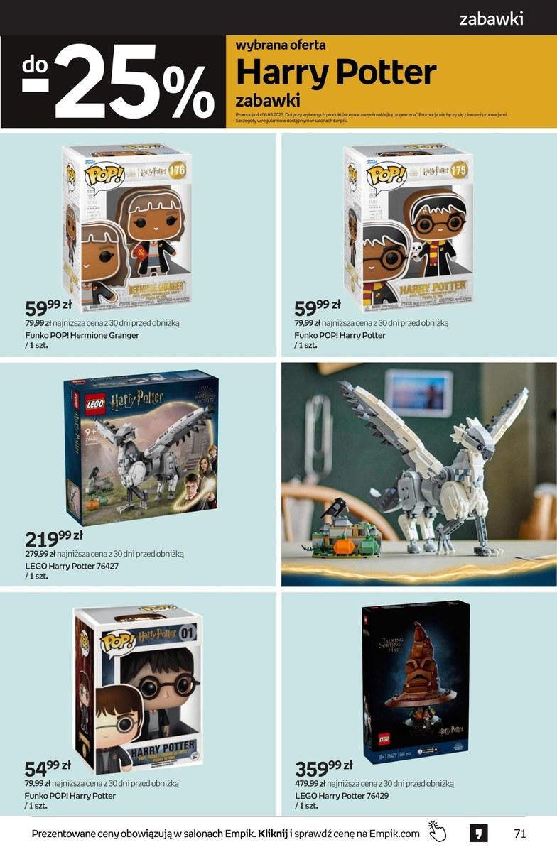 Gazetka promocyjna empik str. 71