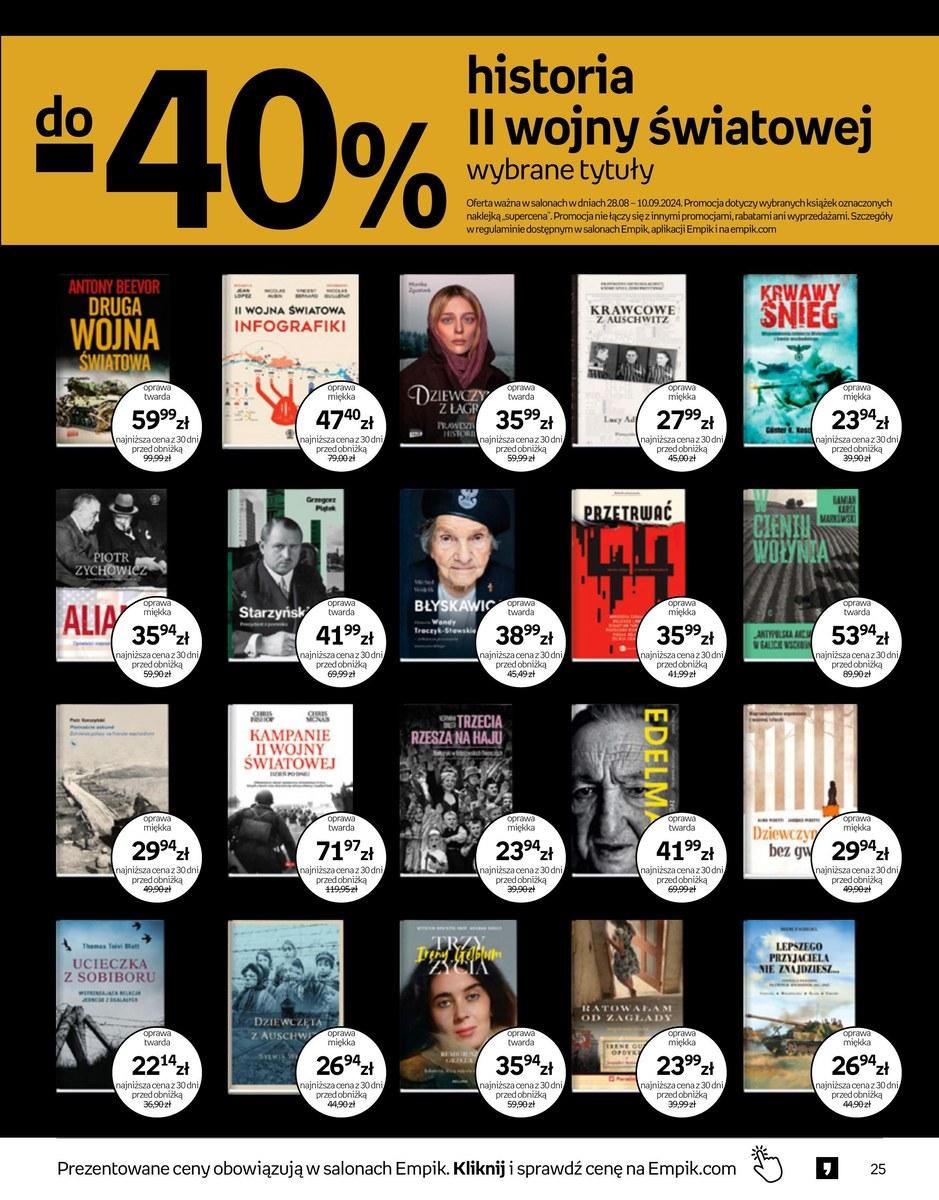 Gazetka promocyjna empik str. 25