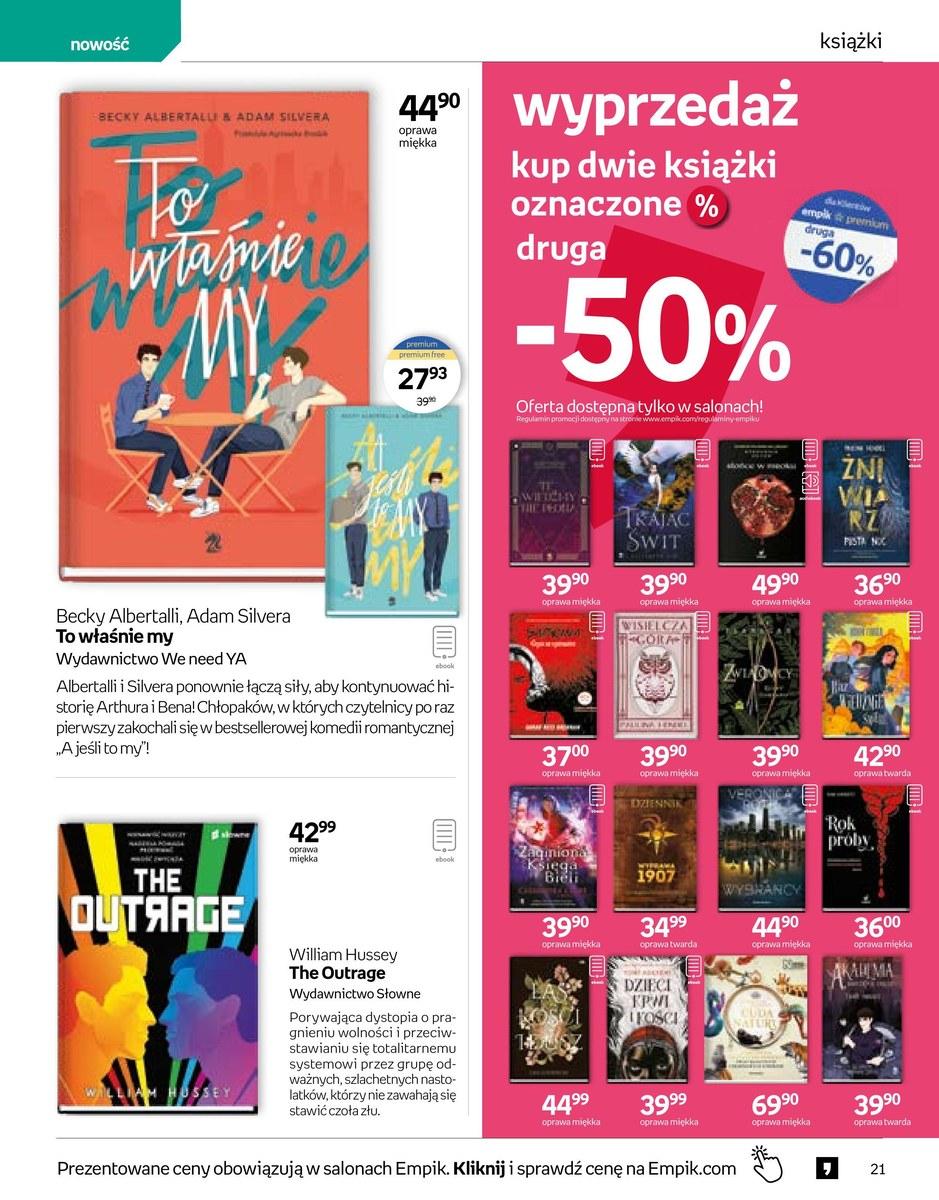 Gazetka promocyjna empik str. 21