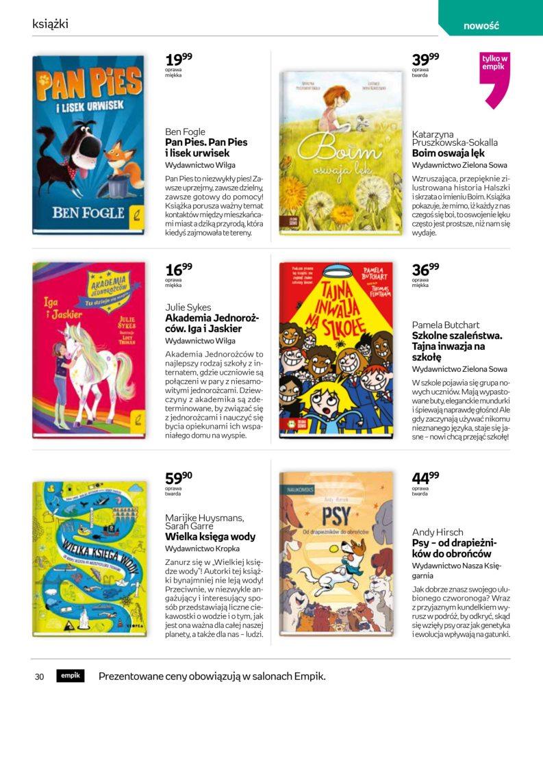 Gazetka promocyjna empik str. 30