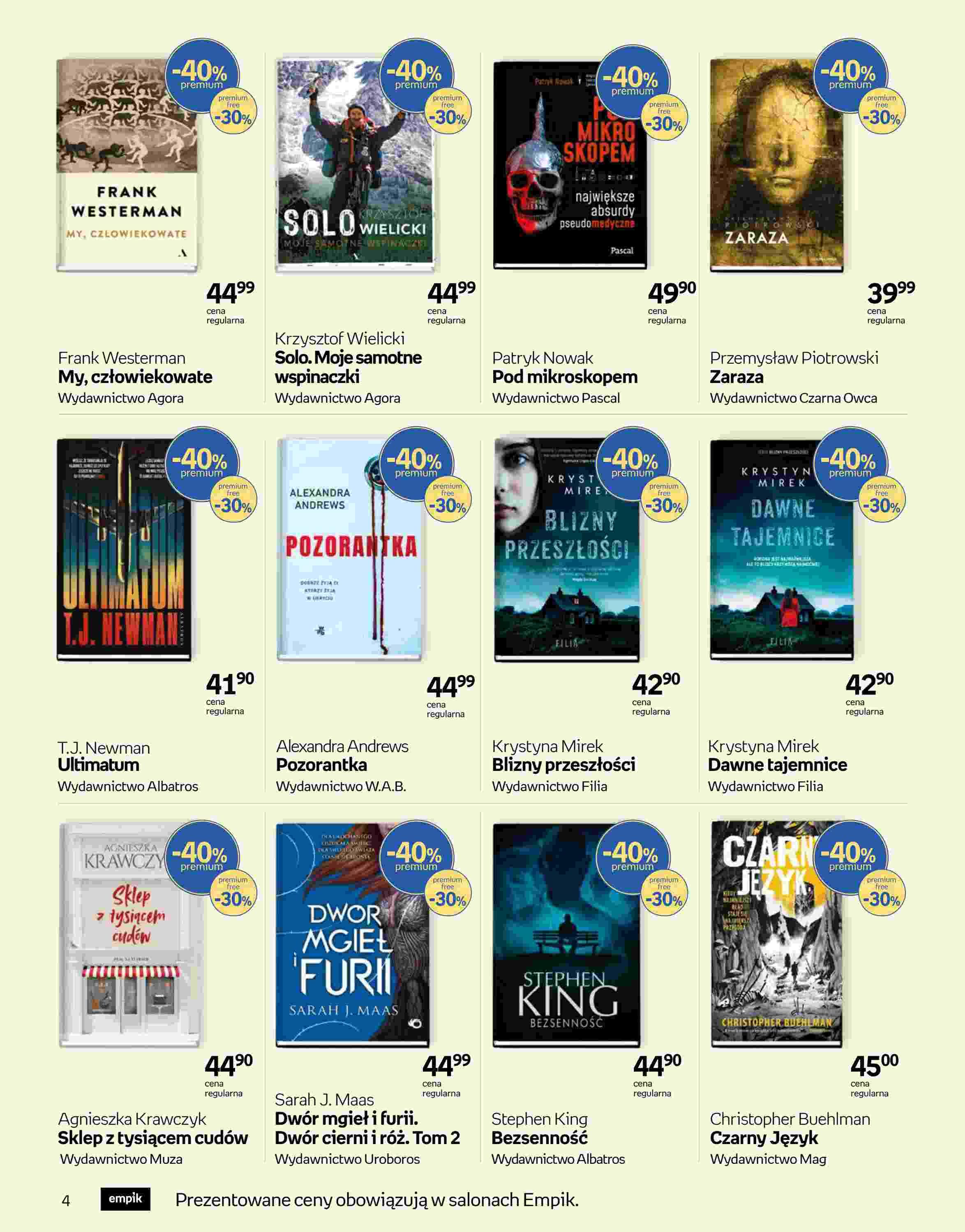Gazetka promocyjna empik str. 4
