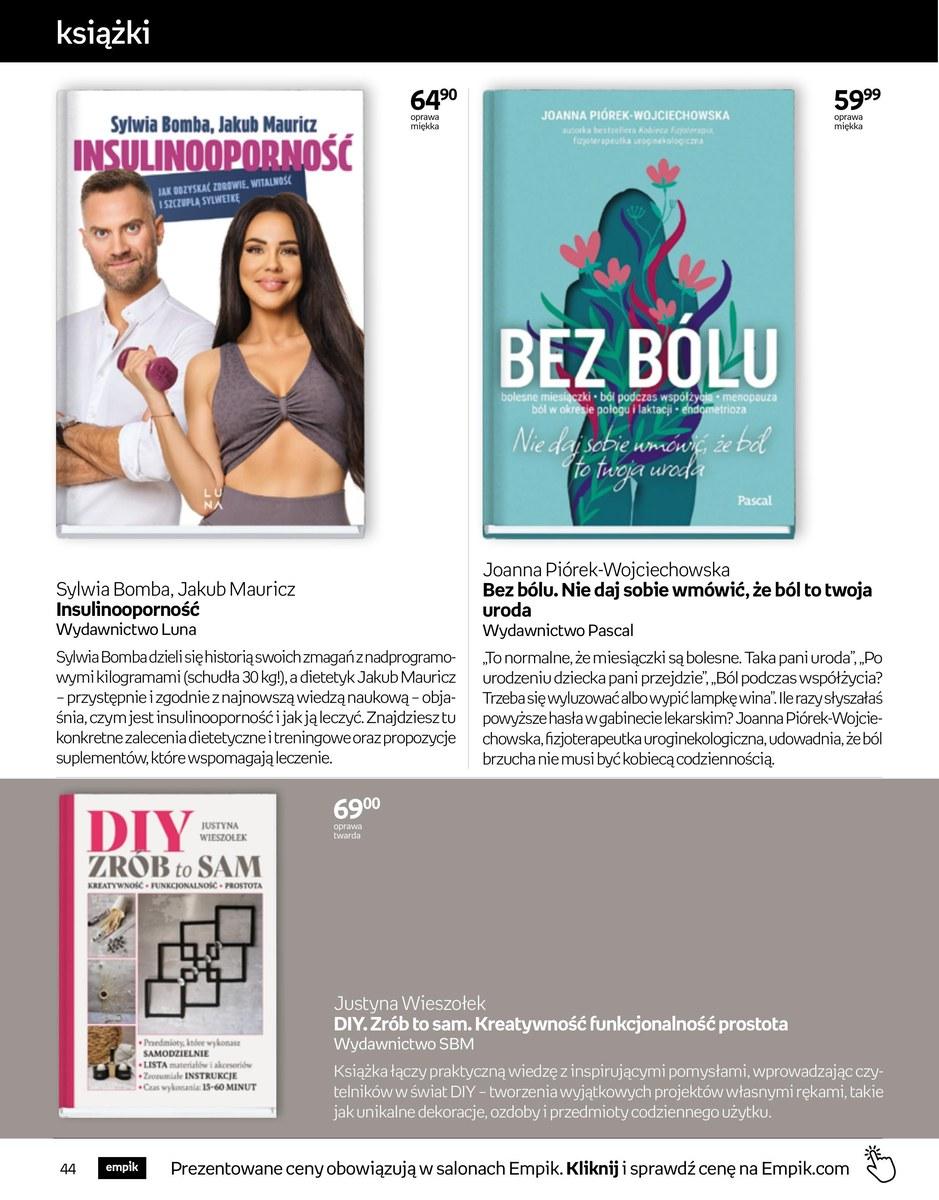 Gazetka promocyjna empik str. 44