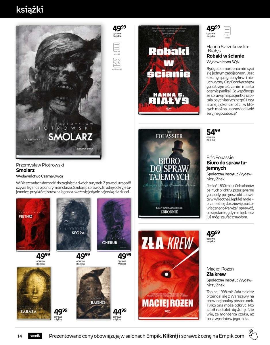 Gazetka promocyjna empik str. 14