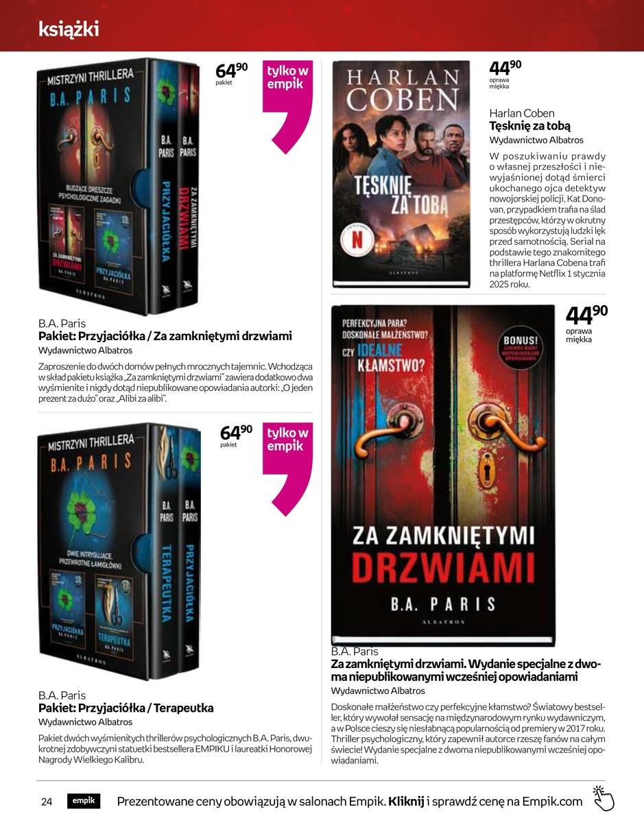 Gazetka promocyjna empik str. 24