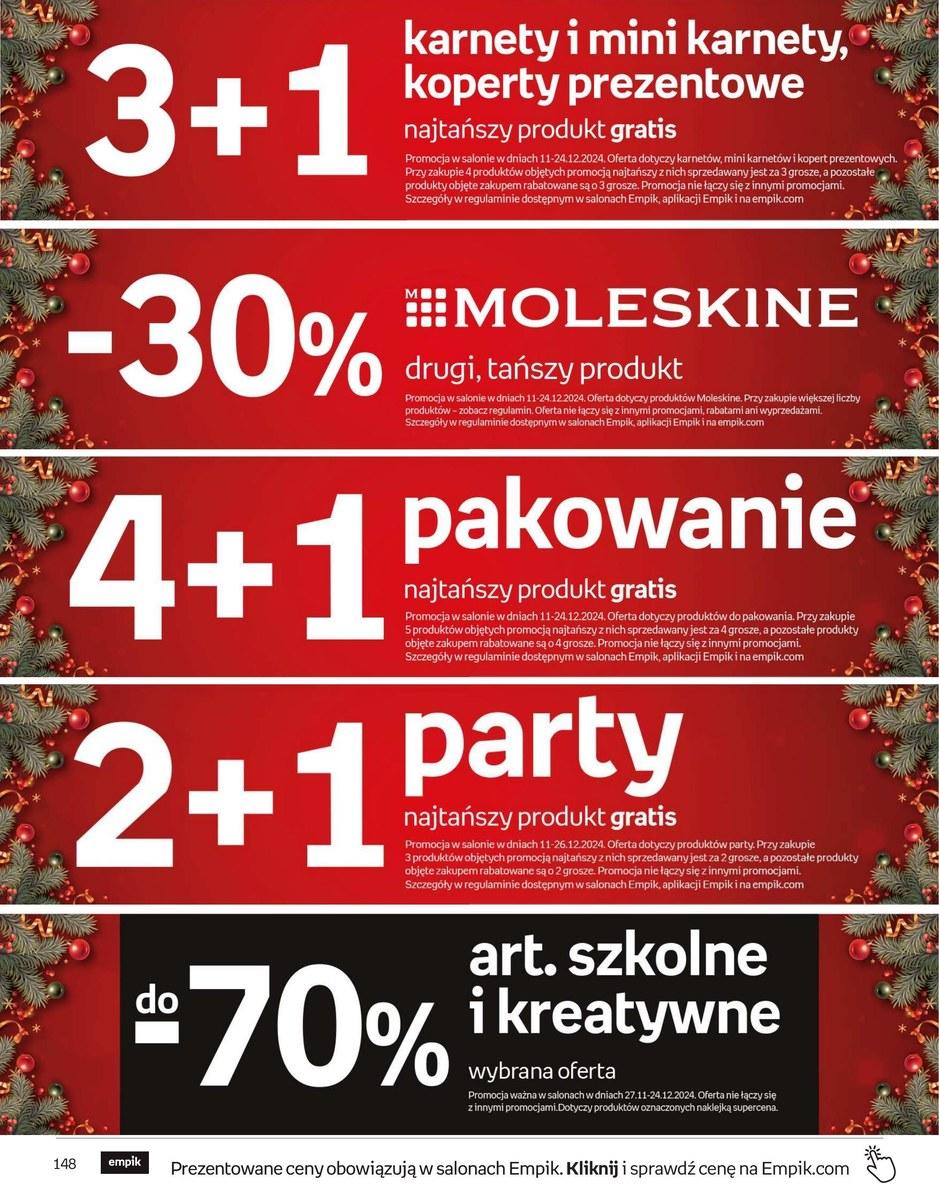 Gazetka promocyjna empik str. 148