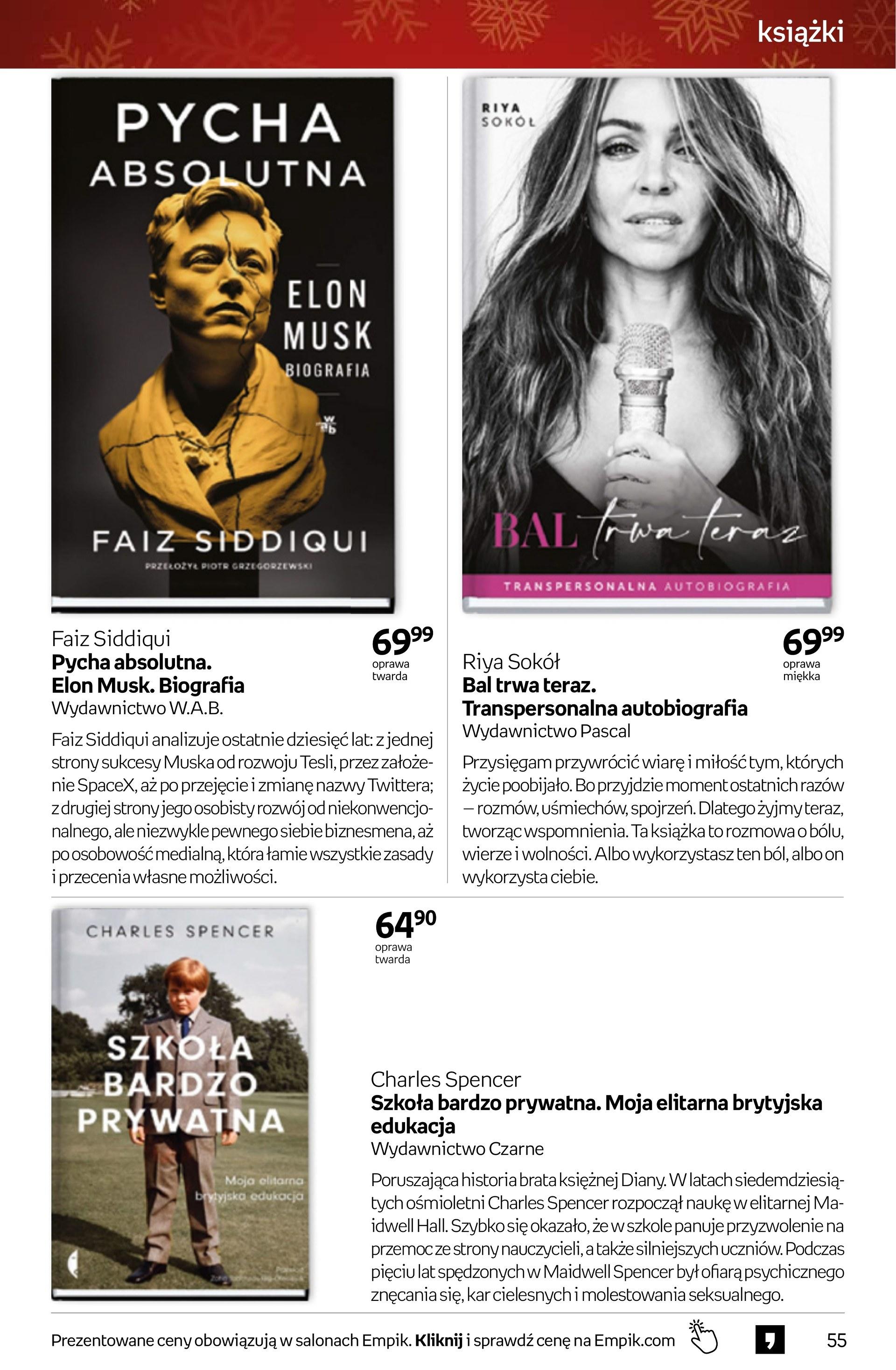 Gazetka promocyjna empik str. 55