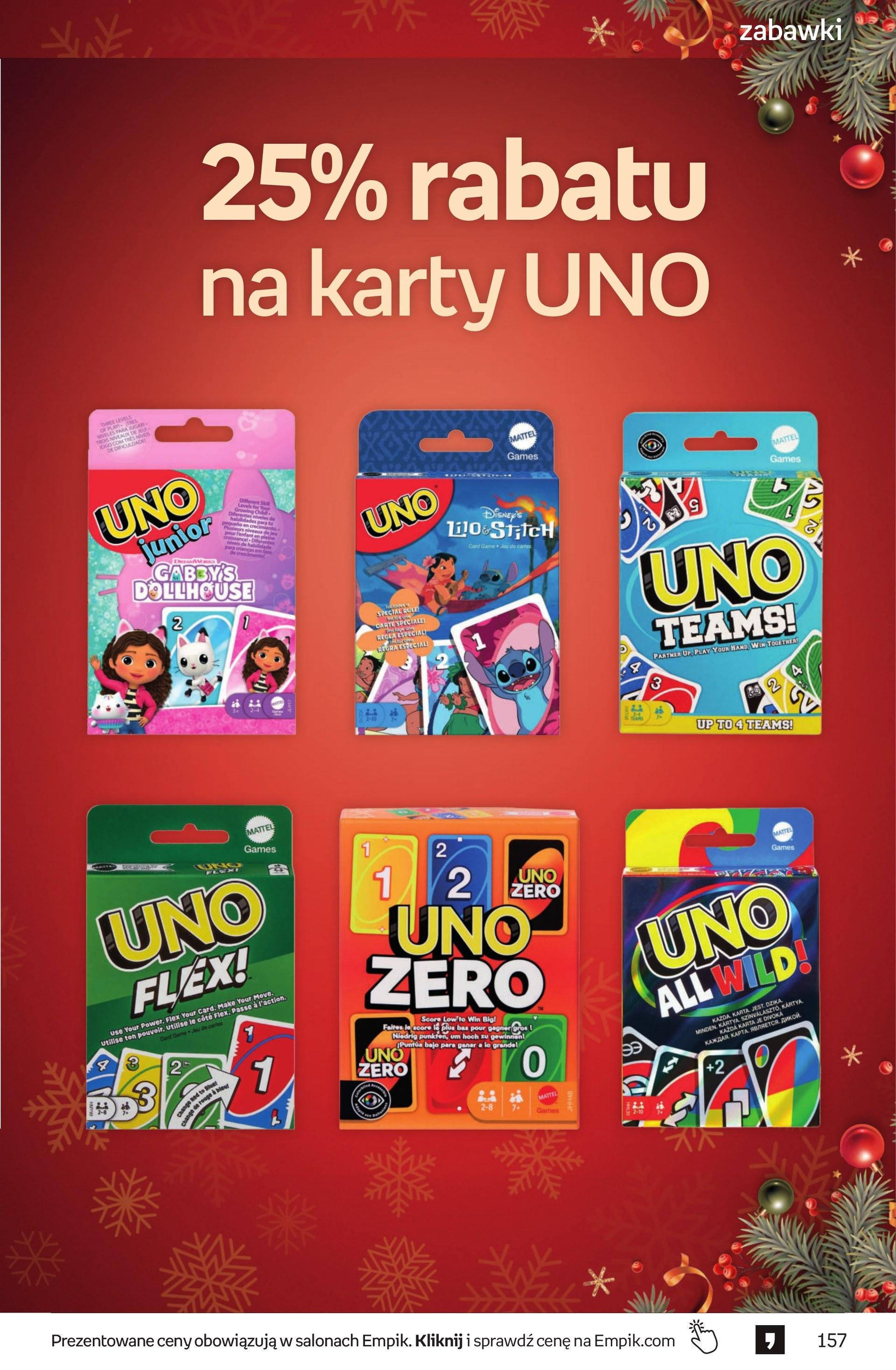 Gazetka promocyjna empik str. 157