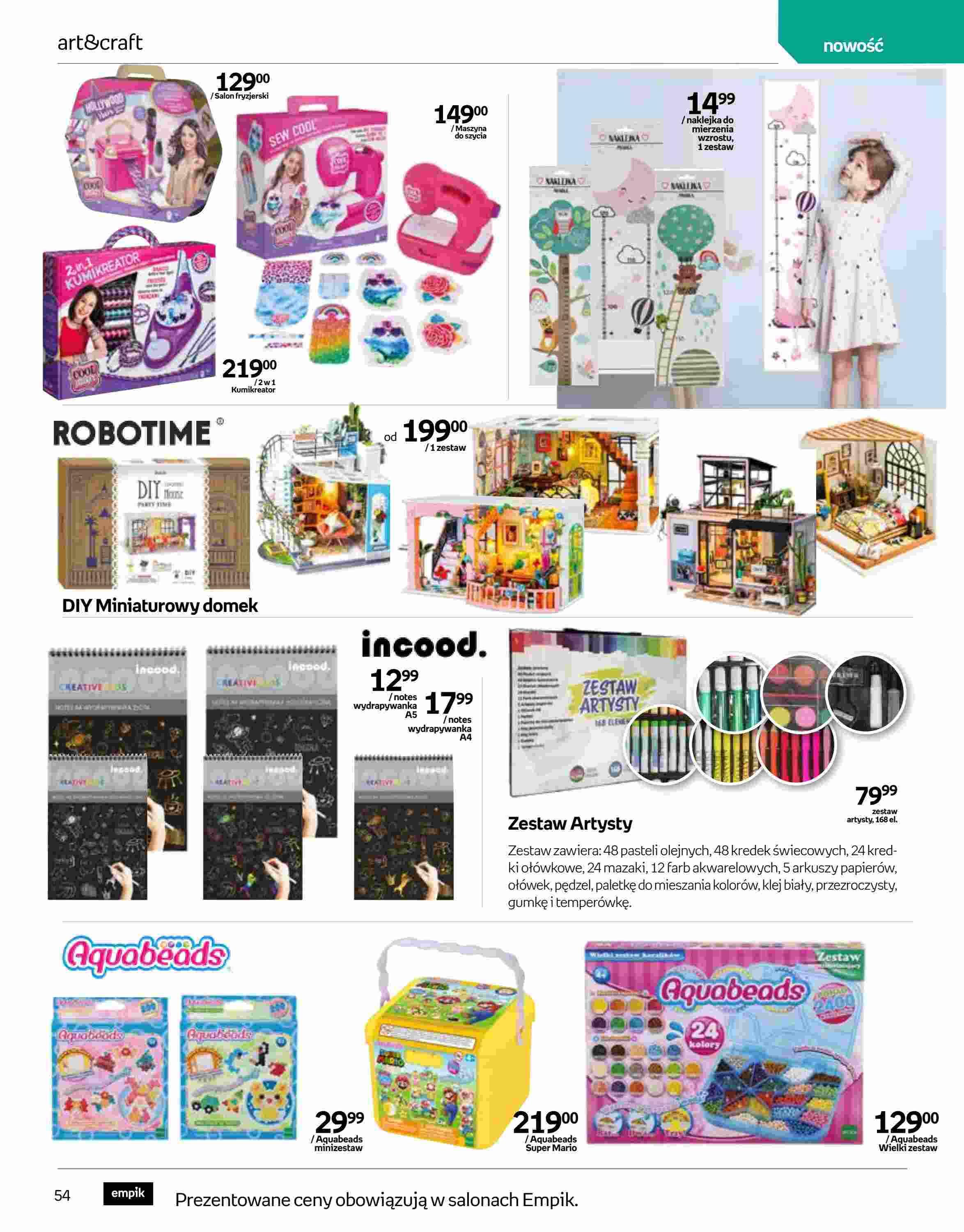 Gazetka promocyjna empik str. 54