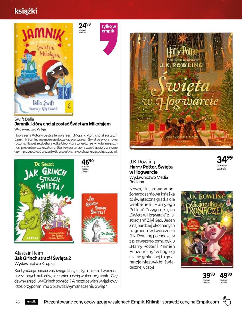 Gazetka promocyjna empik str. 78