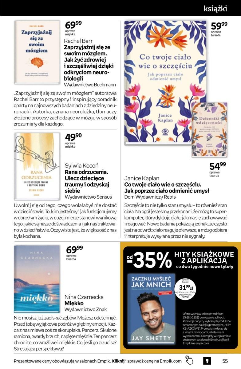 Gazetka promocyjna empik str. 55